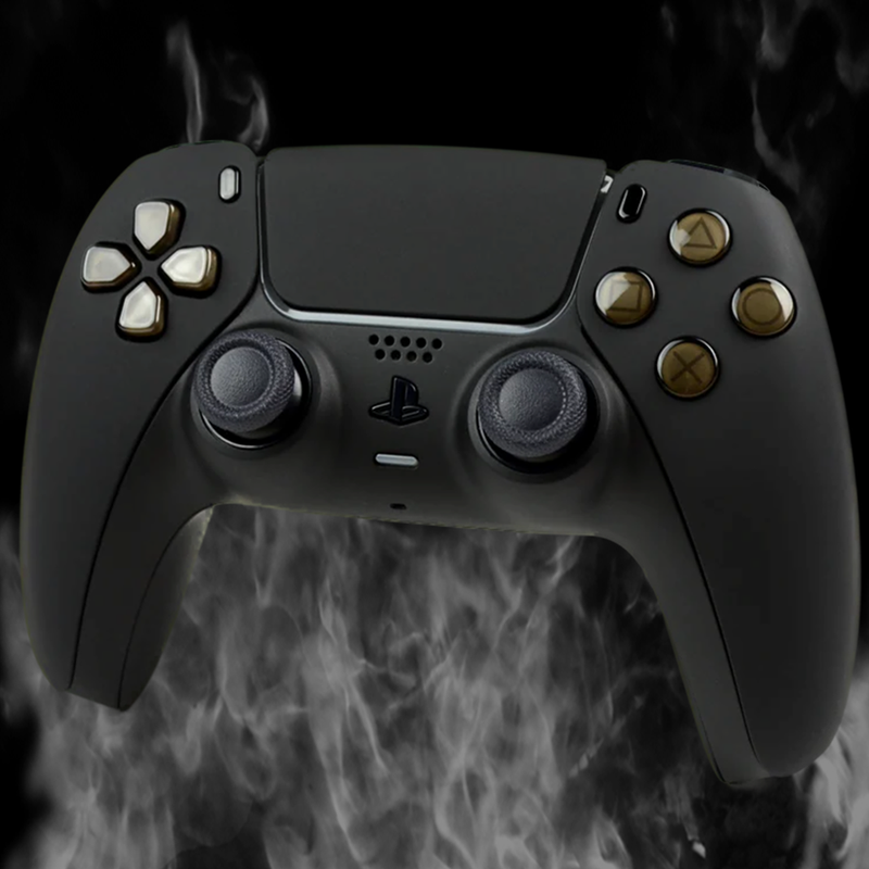 Ps5 Custom Controller Cod PS5 DualSense Edge Custom Modded Controller LaZa Blackout