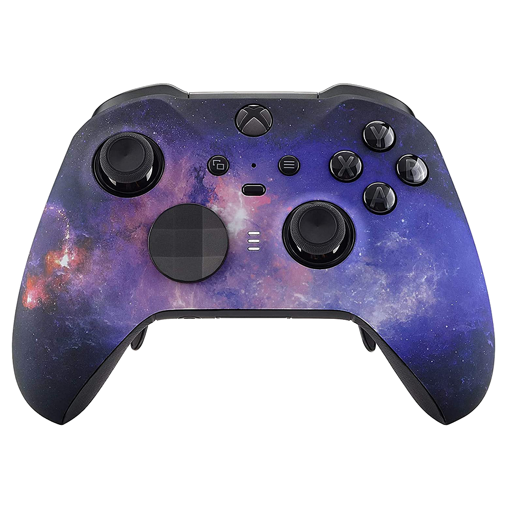7 Watts Xbox One Series 2 Custom Modded Controller Nebula Galaxy